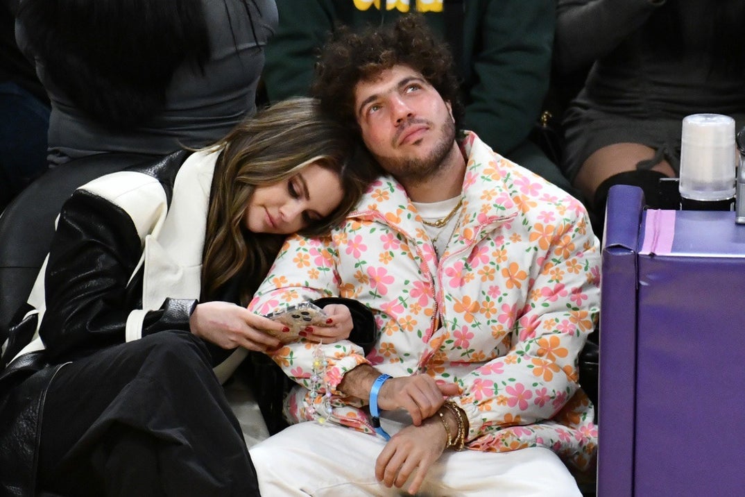 Stars At The Lakers vs. Heat Game