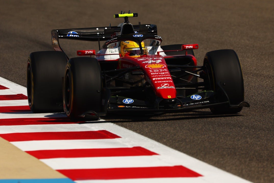 Lewis Hamilton Behind The Wheel 3