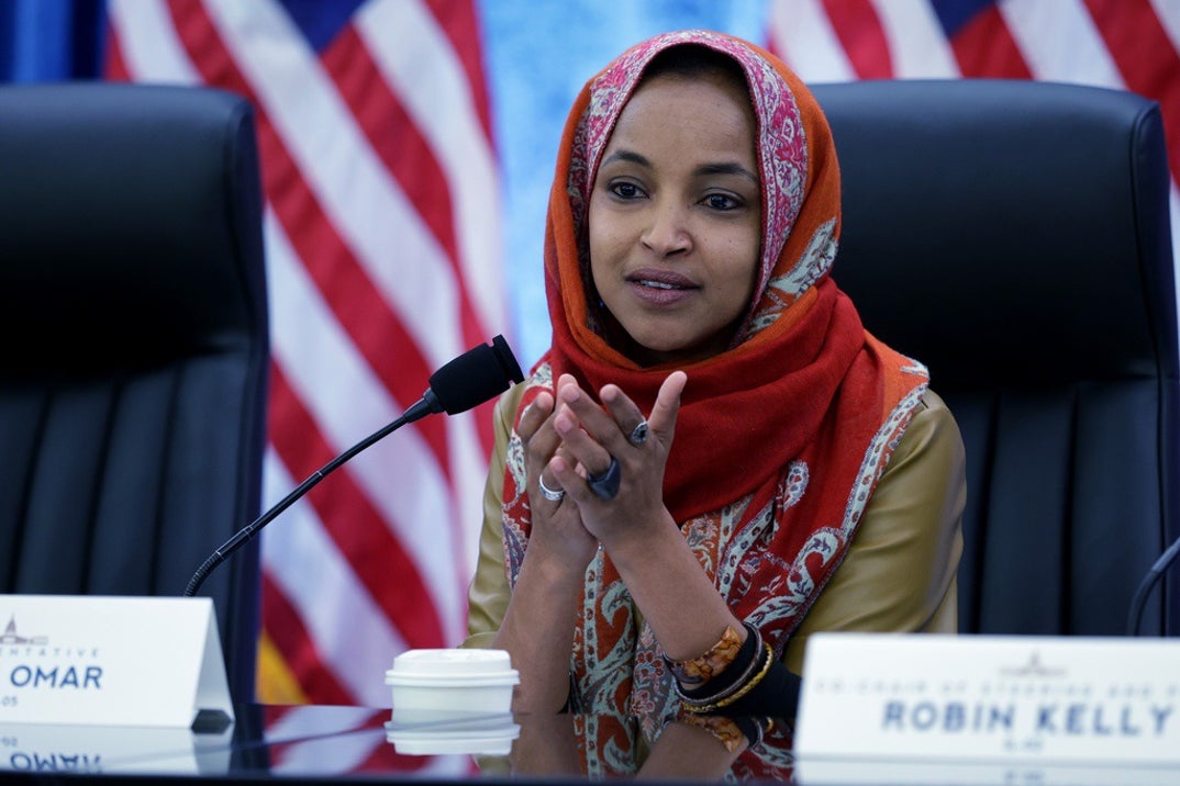Ilhan Omar Hard At Work 5