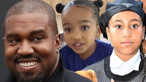 kanye west and daughters