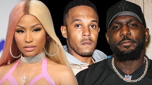 nicki minaj dez bryant and kenneth petty getty 1