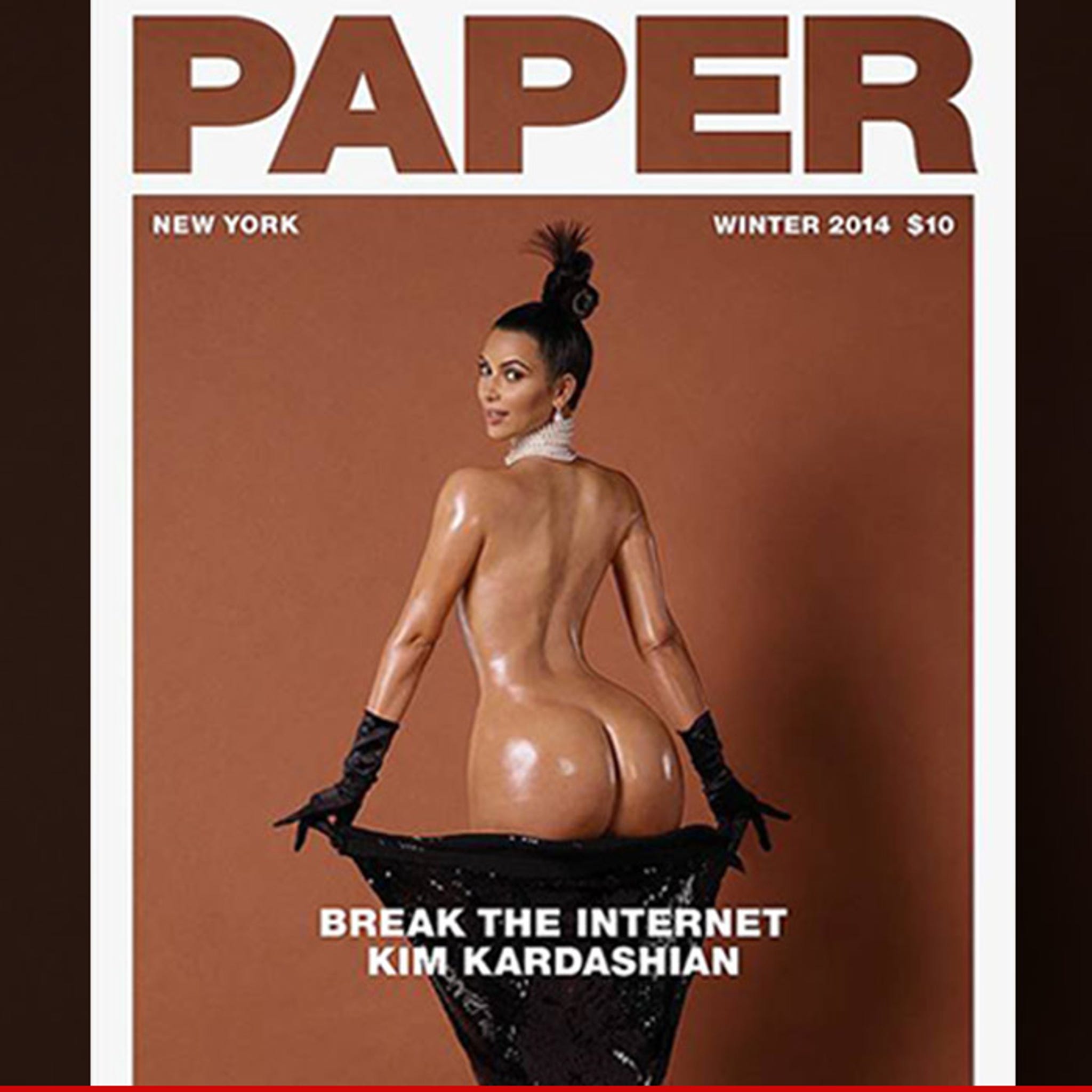 Kardashian naked ass kim 