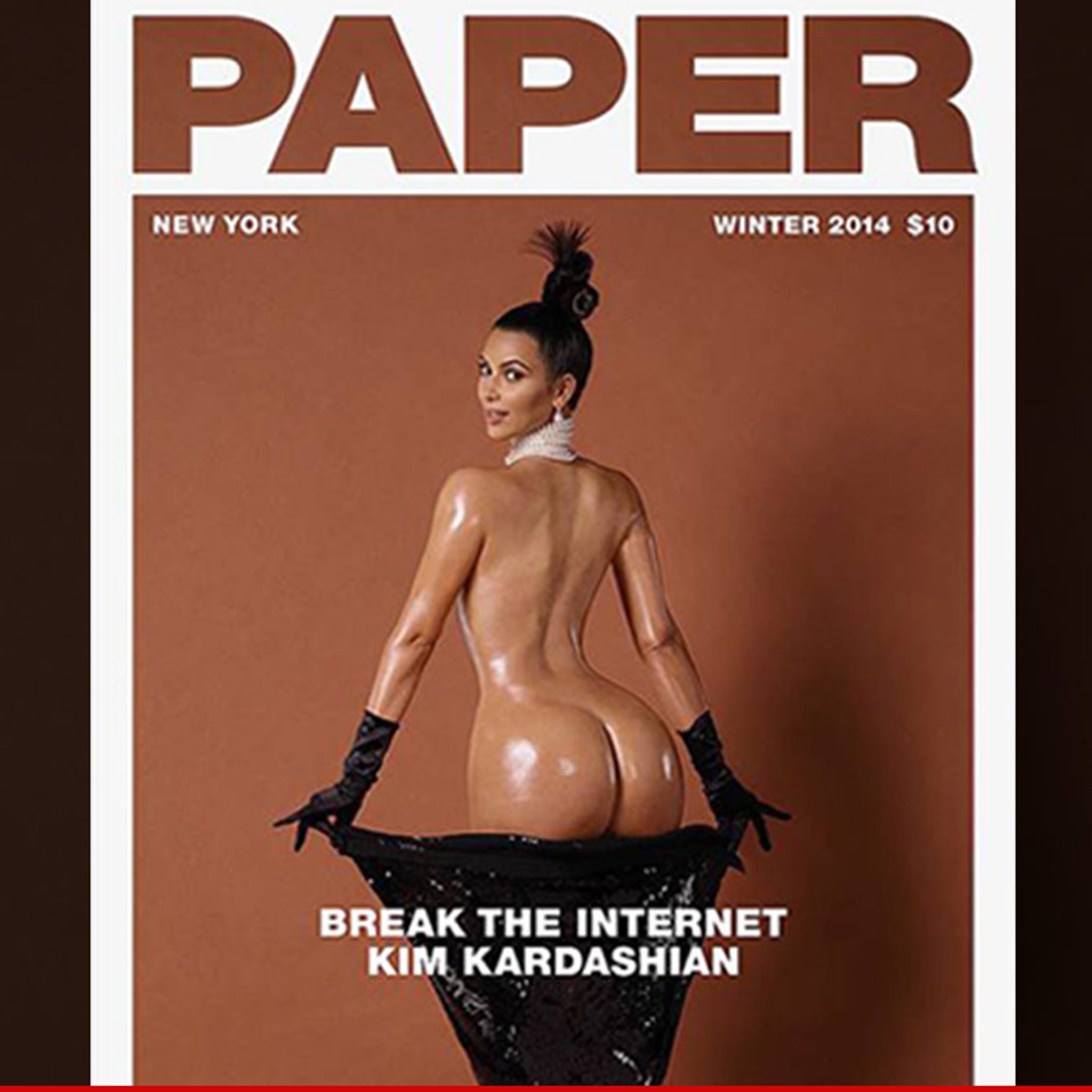 Kim Kardashians Ass Nude