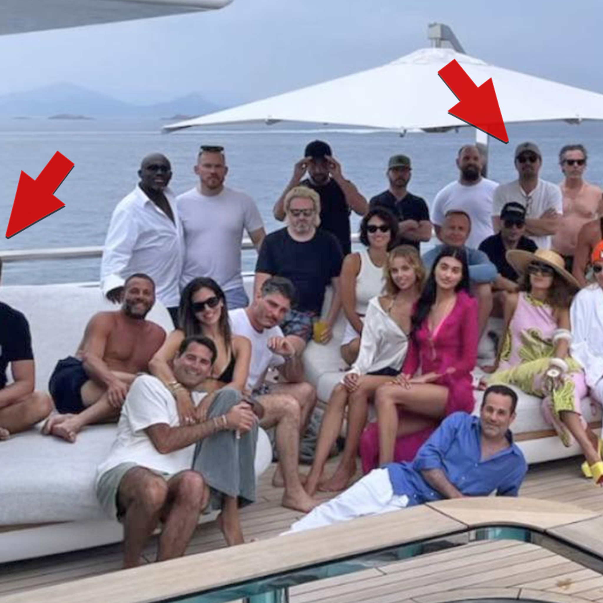 Tom Brady Hangs With Leonardo DiCaprio On Yacht In Sardinia