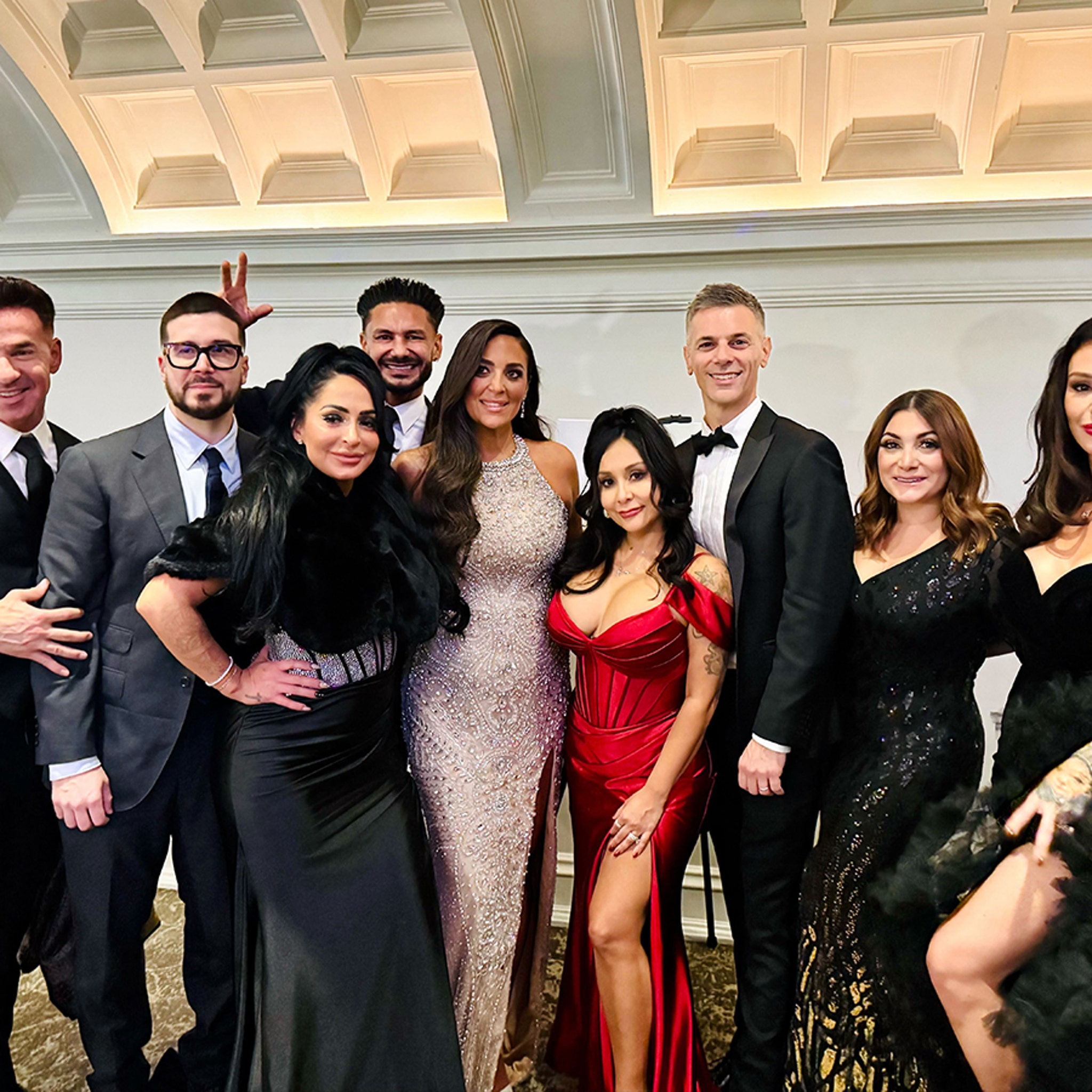 Entire 'Jersey Shore' Cast Attends Sammi Sweetheart's Wedding Except Ronnie