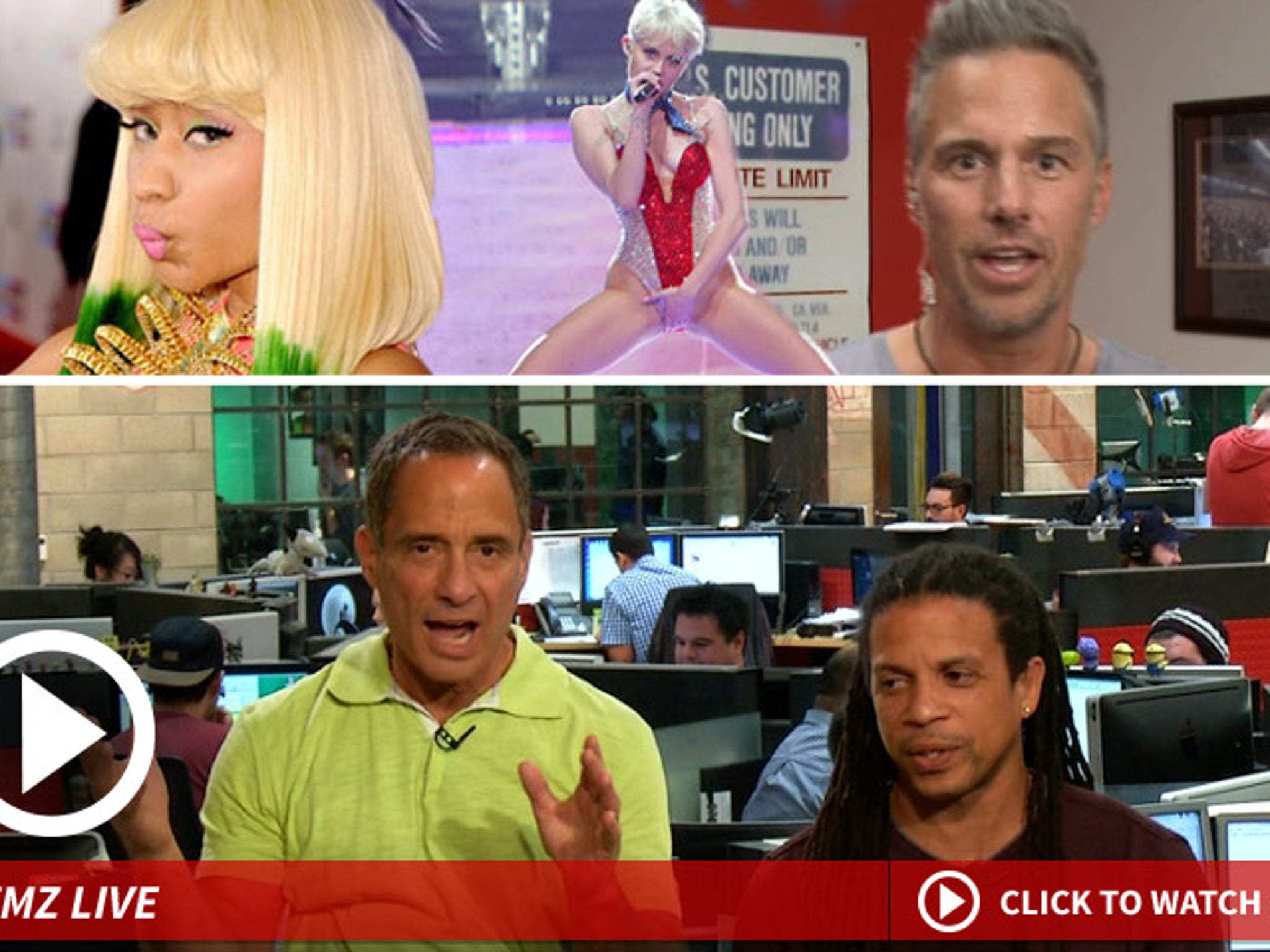 TMZ Live 2/21/14 Nicki Minaj Wig Guru Sues -- I Made You, Now PAY ME