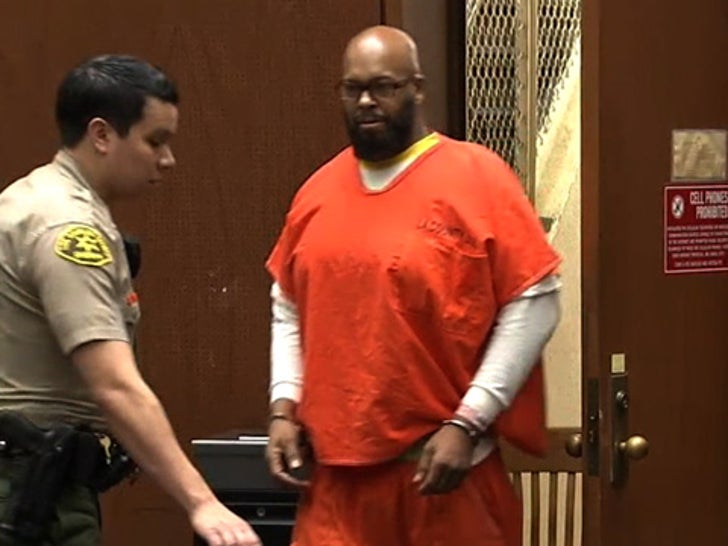 Suge Knight -- Appears in Court, New Attorney Checks In