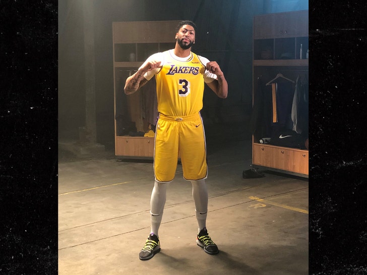 anthony davis jersey lakers