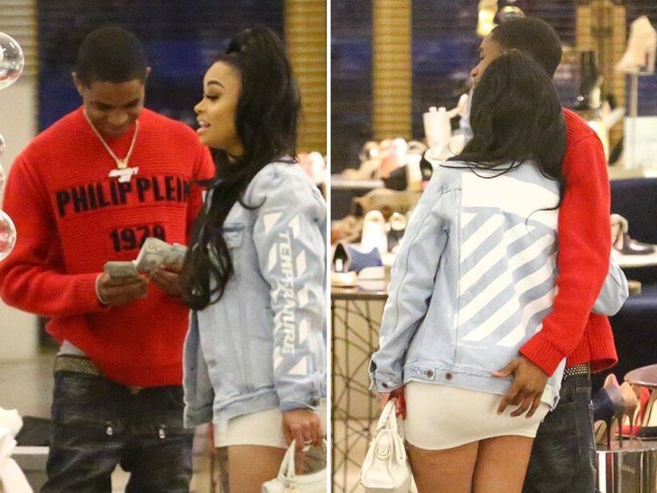 Blac Chyna and YBN Almighty Jay -- Happier Times
