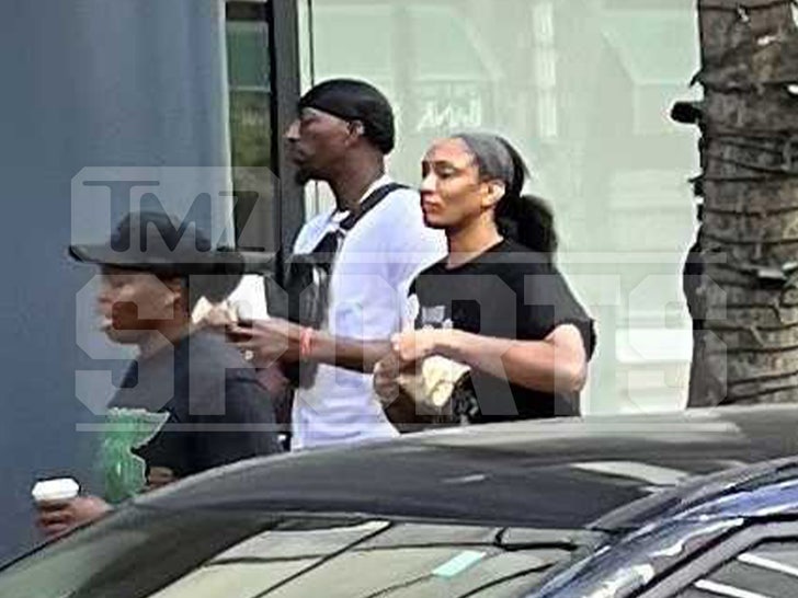 Aja wilson spotted with bam adebayo