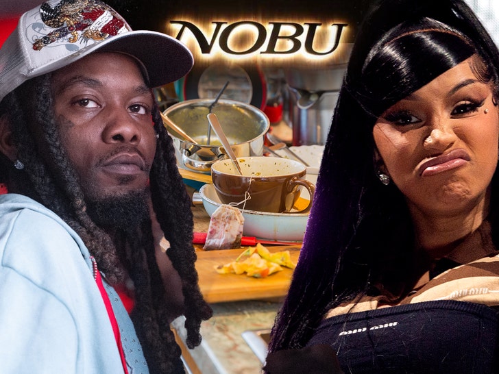 cardi b offset dirty kitchen nobu getty comp