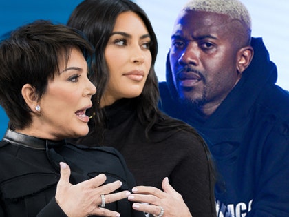 kim kardashian kris jenner ray j getty comp