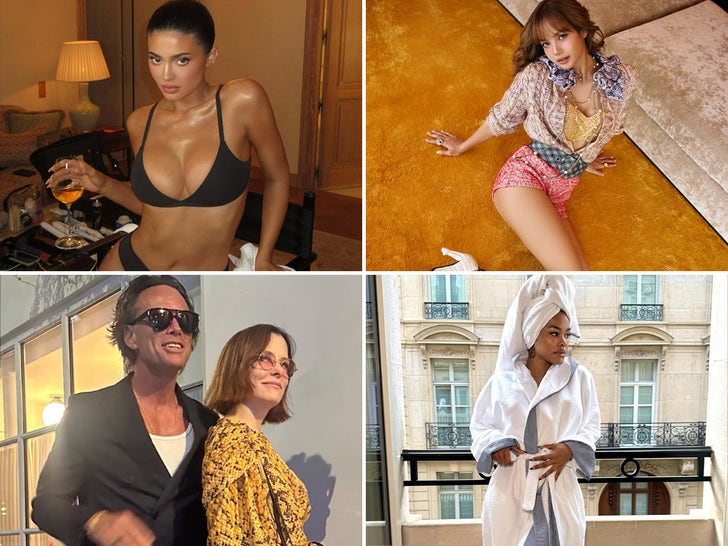 A-Listers Flock To Paris Fashion Week With Hot BTS Shots