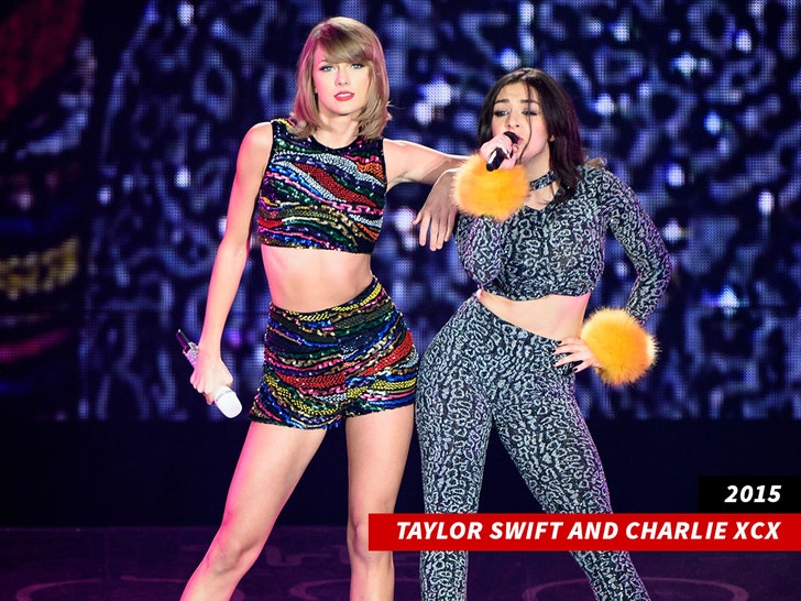 Taylor Swift Charlie XCX Getty 2