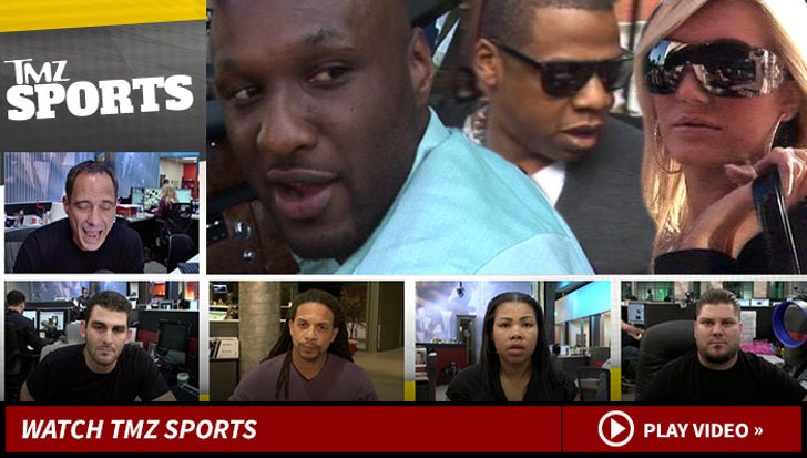 TMZ Sports Lamar Odom Rap Video -- Derailing His NBA :: 1122-tmzsports-article-1