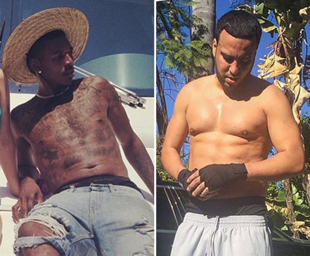 Iggy Azalea's better match? Nick Young (31) vs. French Montana (31)
