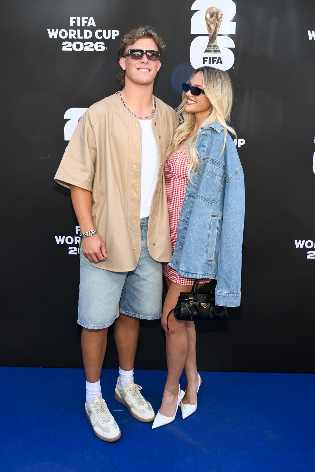 Jaxson Dart and Marissa Ayers