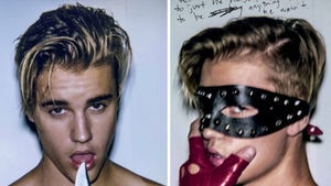 Justin Bieber -- Strips Down For Raunchy S&M-ish Photo Shoot