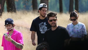 Kendall Jenner, Devin Booker and the Biebers Hike in Idaho