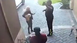White Lady Confronts Black Neighbors with Stun Gun, Makes Racist Comments