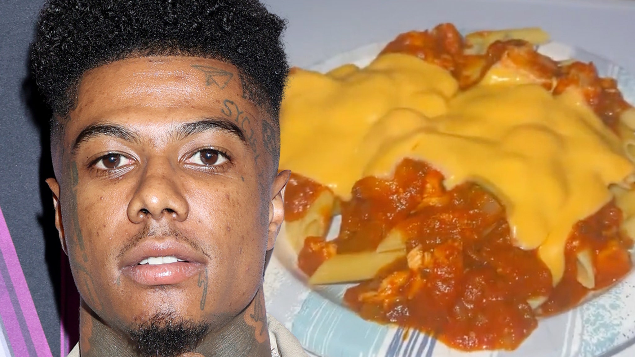 Blueface Roasted For Showing Off Fiancee’s Home Cooking