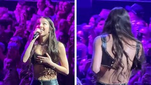 Olivia Rodrigo's Top Pops Off During Wardrobe Malfunction at Concert