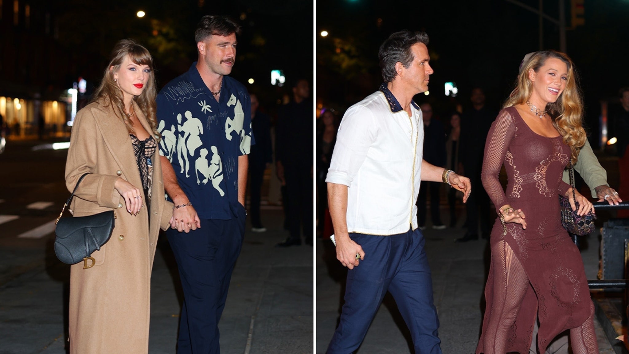 Taylor Swift and Travis Kelce Double Date With Ryan Reynolds and Blak...