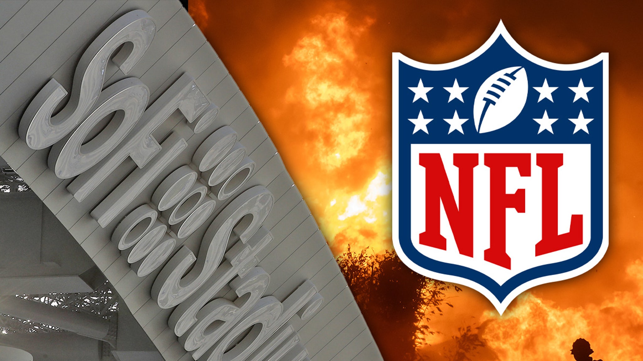 NFL ‘Closely Monitoring’ L.A. Wildfires As Rams Vs. Vikings Game Approaches