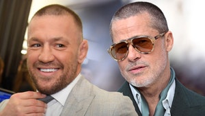 conor mcgregor brad pitt getty 1