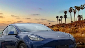 blue tesla san diego getty 1