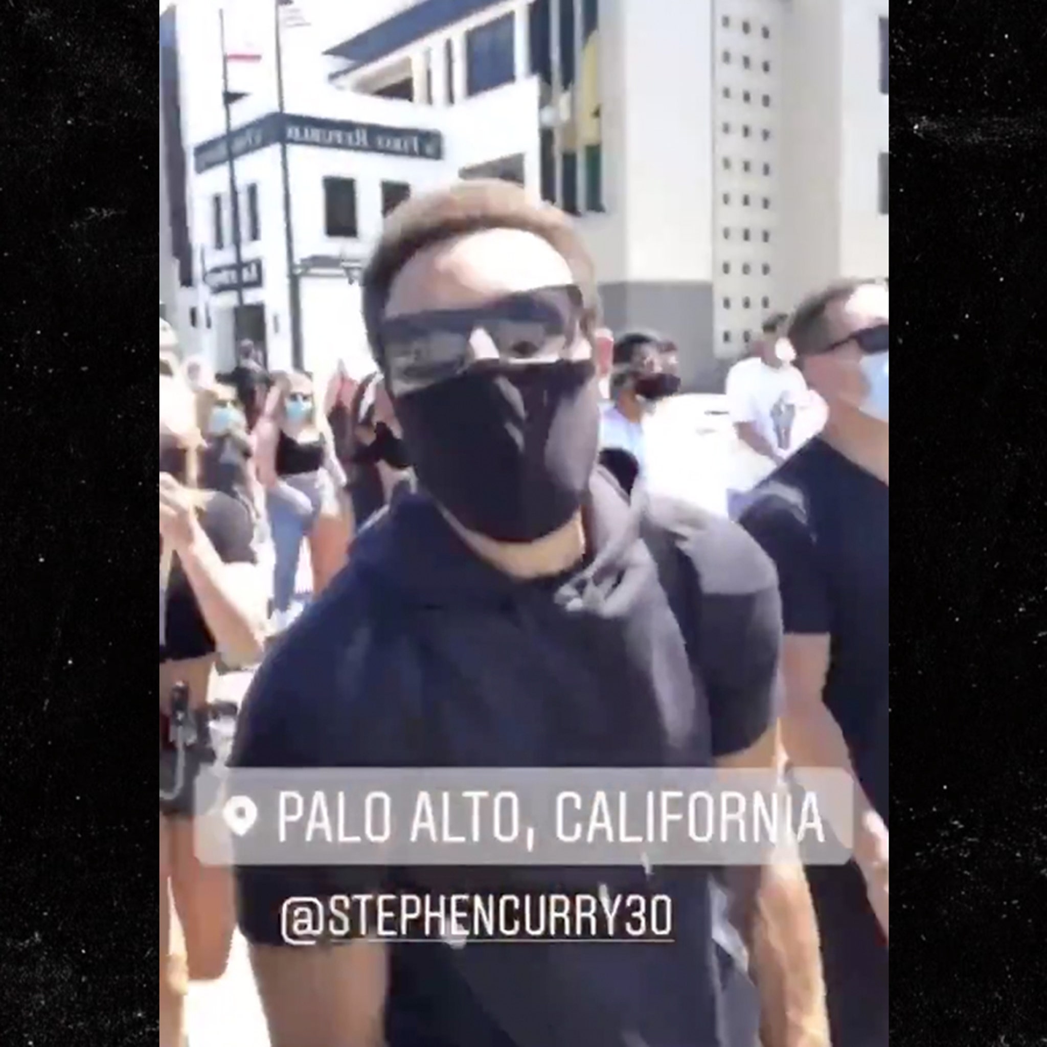 Steph Curry Joins Anti-Trump Chant At Protest, 'Donald Trump Has Got To Go!