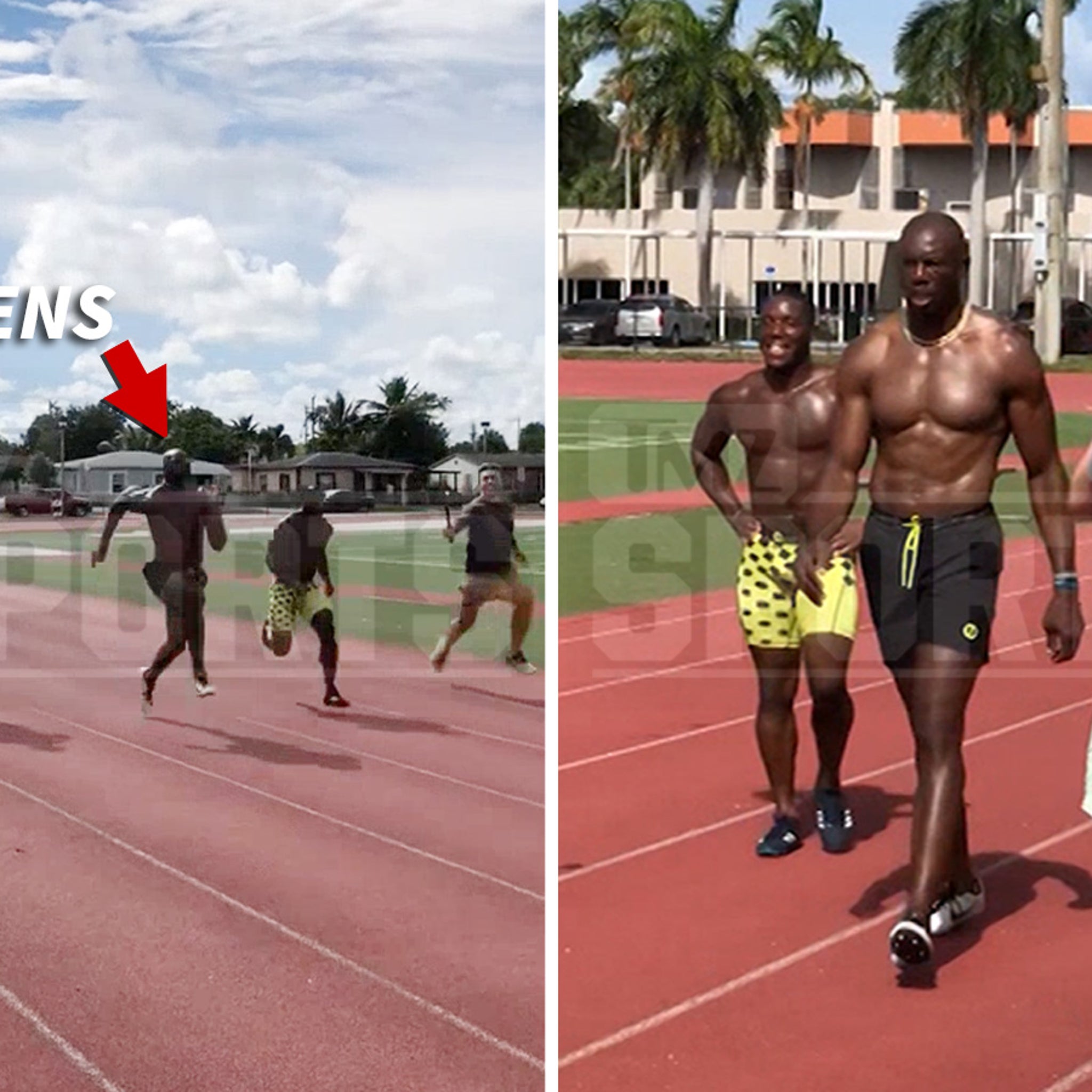 Terrell Owens run a ridiculous 4.5 40-yard dash at 48 years old