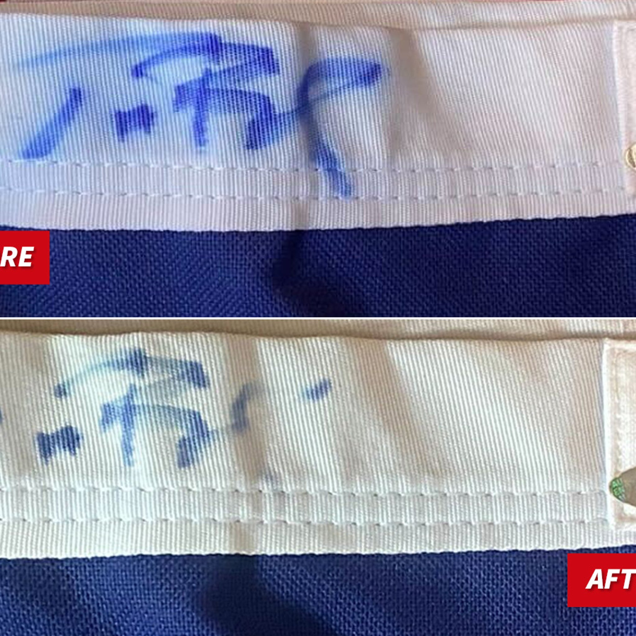 Fan sues Patriots, says they ruined his Tom Brady-signed flag