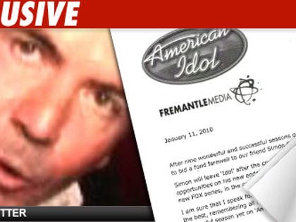 American 'Idol' Creator to Staff: Simon's Knockin' Us Off