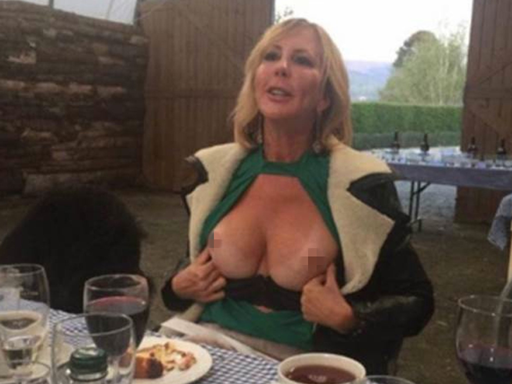 Nude county housewives of real orange 'RHOC' Star