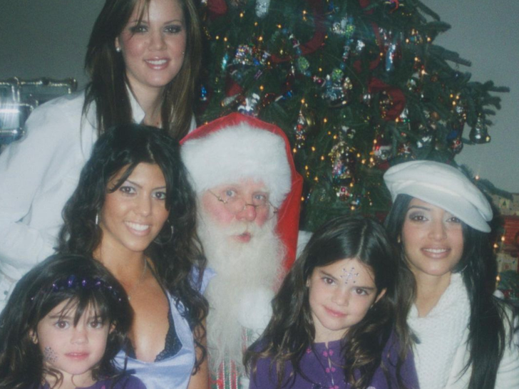 Throwback Kardashian Christmas Pictures