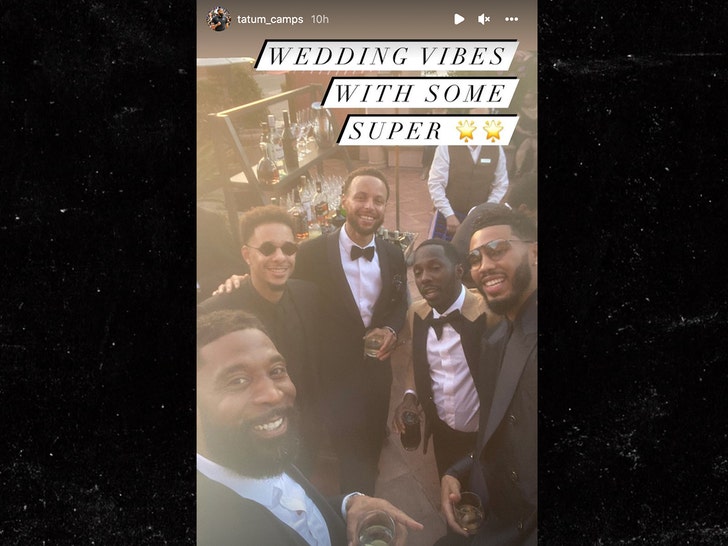 0815-steph curry-sethcurry- jayson tatum wedding ig