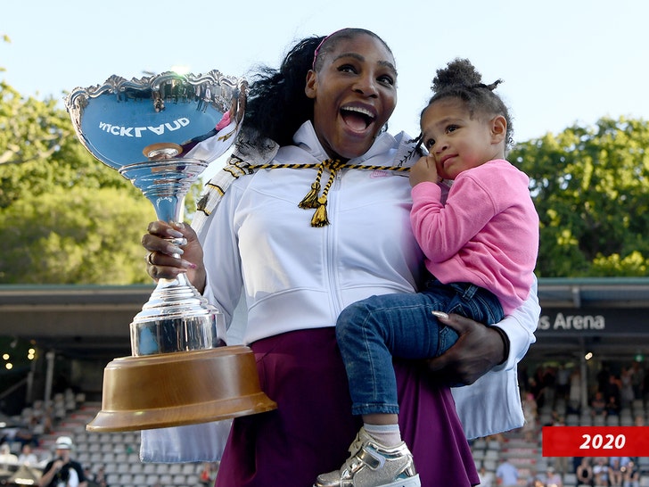 serena and olympia getty