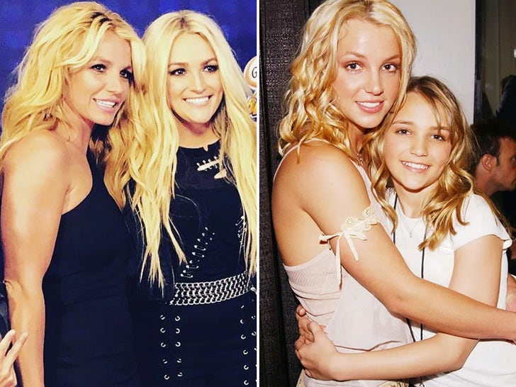 Britney Spears and Jamie Lynn Spears Together