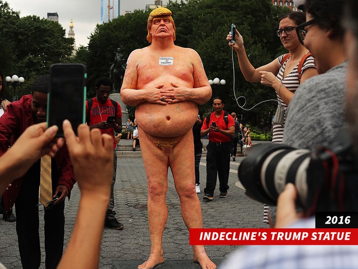 INDECLINE's Trump Statue
