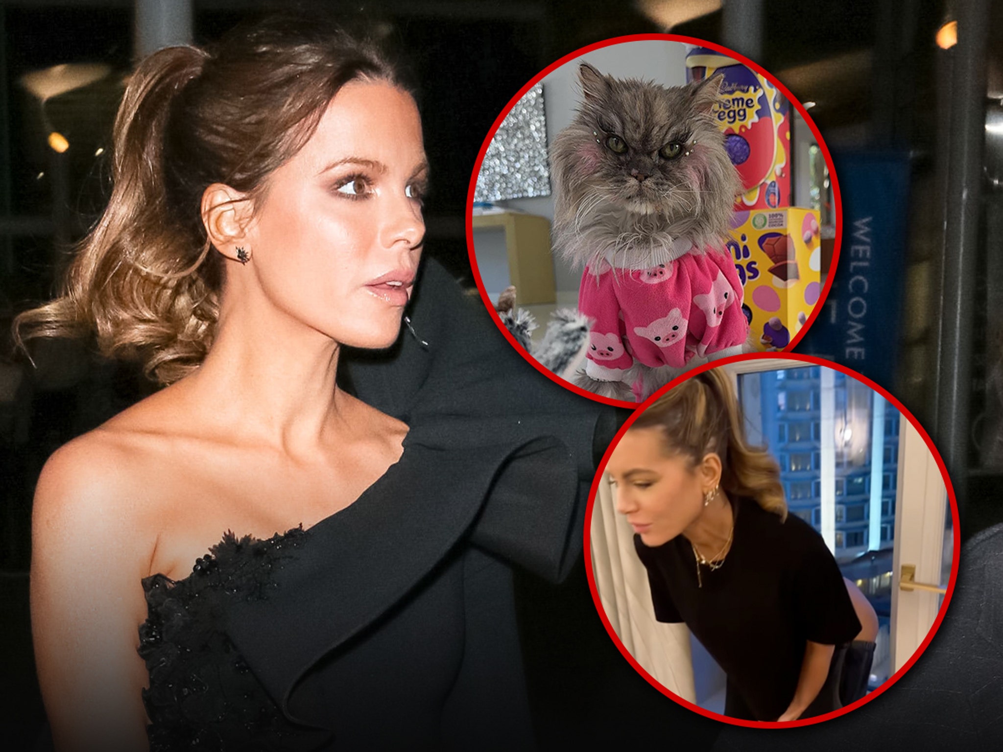 Kate Beckinsale Moons a London Department Store in Instagram Post