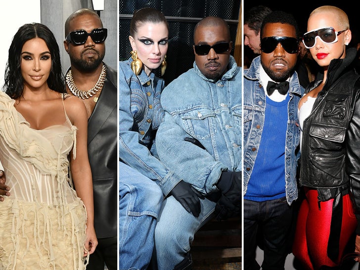 Kanye West's Exes