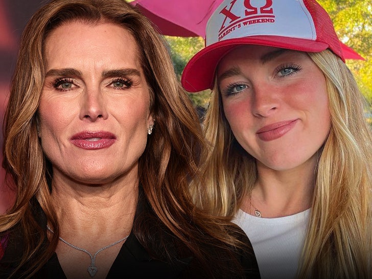 Brooke Shields, Rowan Henchy, Getty