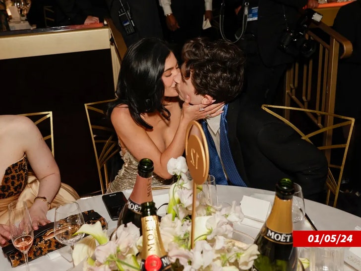 Kylie Jenner y Timothée Chalamet Getty 4