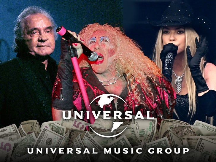 Johnny Cash Twisted Sister Shania Twain Universal Music Group Main Getty