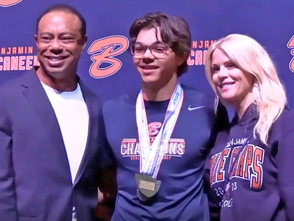 tiger woods charlie woods elin nordegren ESPN West Palm-YouTube