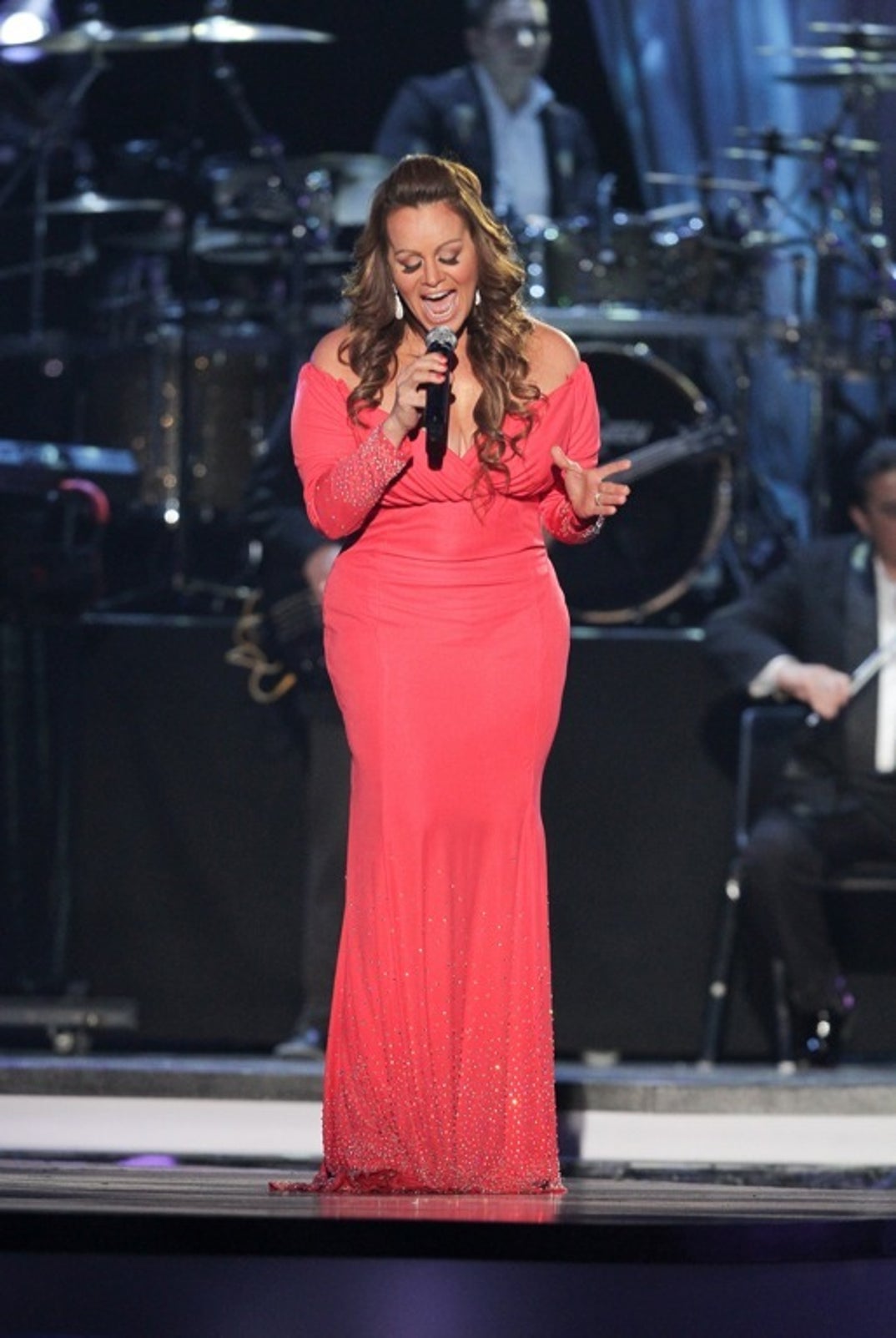 jenni rivera red dress MUSIC: Jenni Rivera at Pechanga in 2011  Press Enterprise