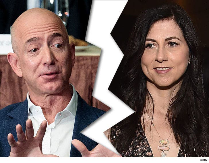 Jeff Bezos and Wife in Billion Divorce :: 0109-jeff-bezos-mackenzie-bezos-getty-9