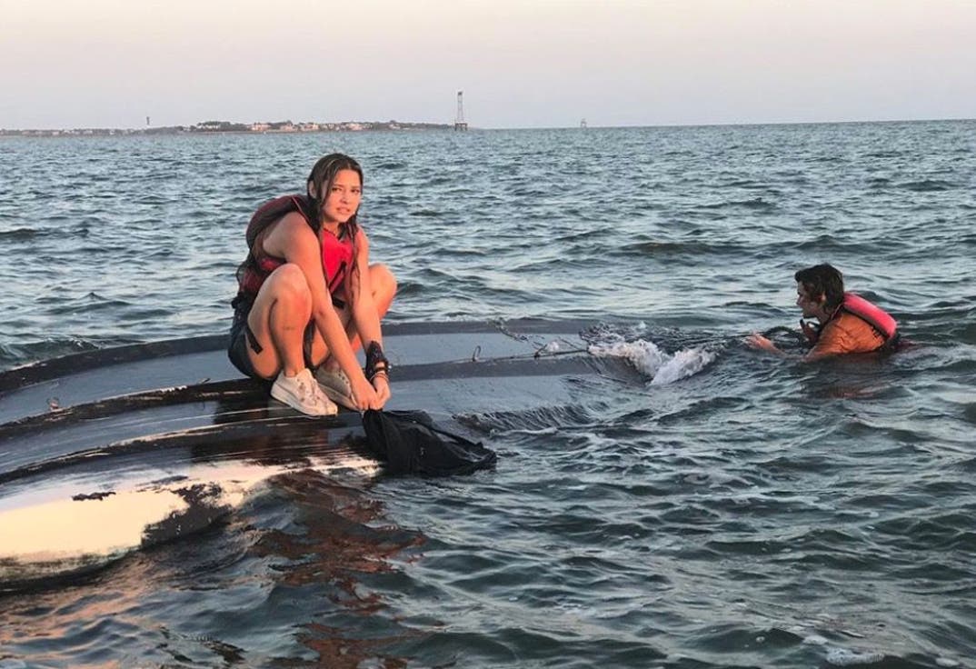 Madelyn Cline and Chase Stokes