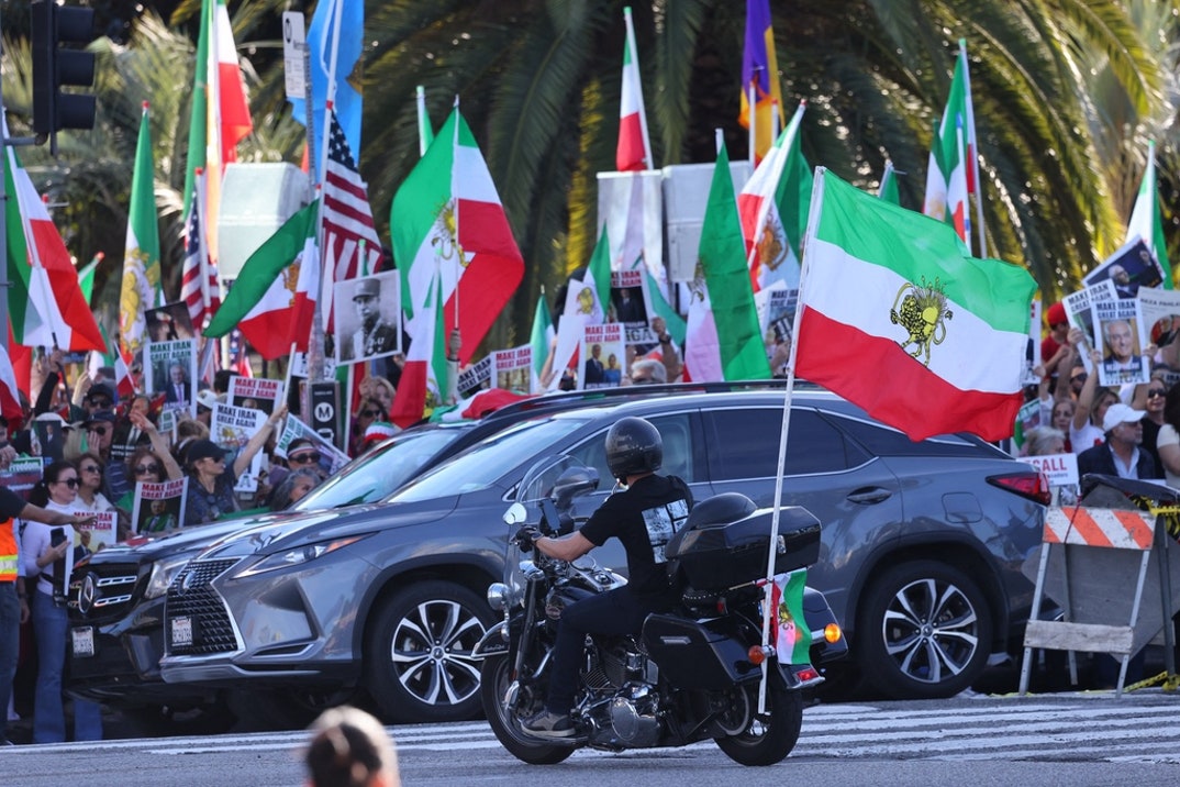 Free Iran Protest Los Angeles 1